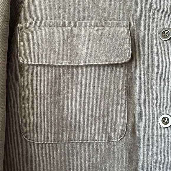 Jenni Kayne Corduroy Jacket Gray Washed Black S - Picture 6 of 14